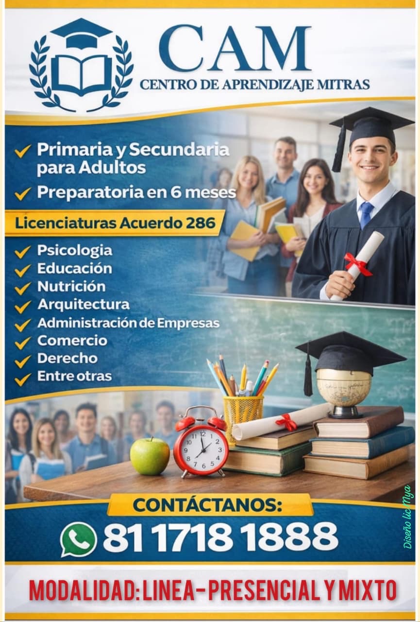 Oferta educativa Centro de Aprendizaje Mitras